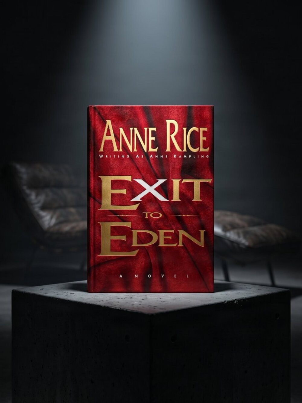 Anne Rice EXIT TO EDEN First Edition 1985 Hardcover Vintage Rare ISBN Variant